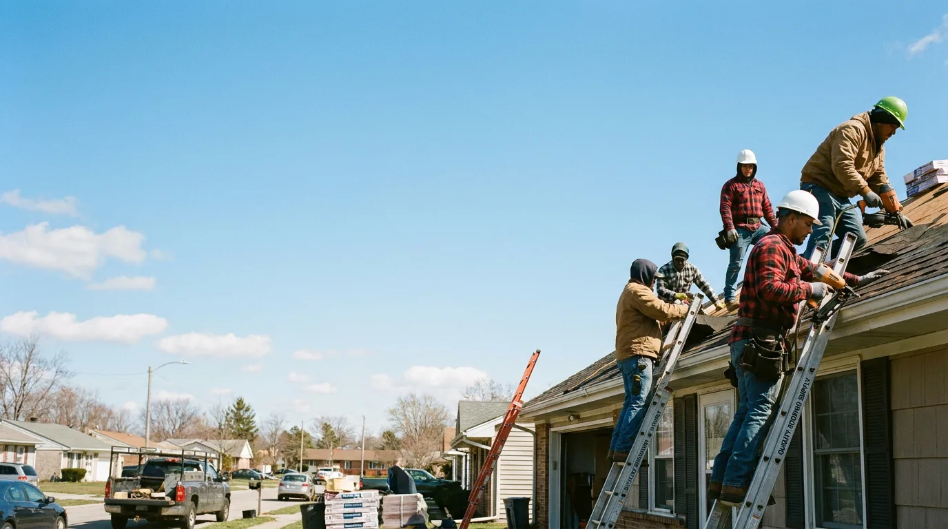 Roofing in Oakley, MI near me
